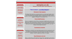 Desktop Screenshot of eempire.co.uk